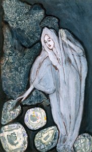 女性、1890年頃（水彩） 作： Comte Robert Montesquiou Fezensac